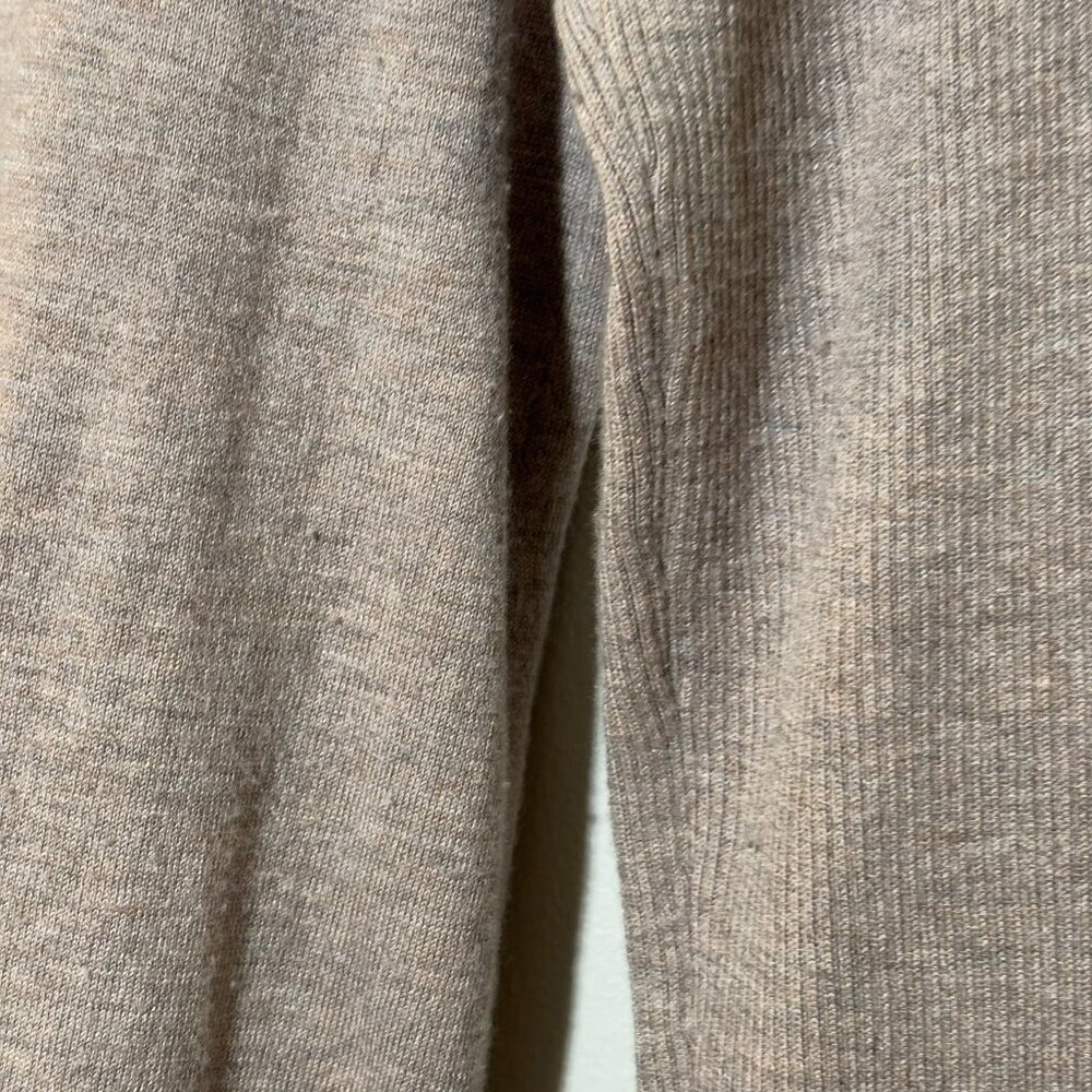 Caslon Cowl Neck Tunic Sweater Women's Small Taupe Gray Cozy Relaxed - Picture 10 of 12